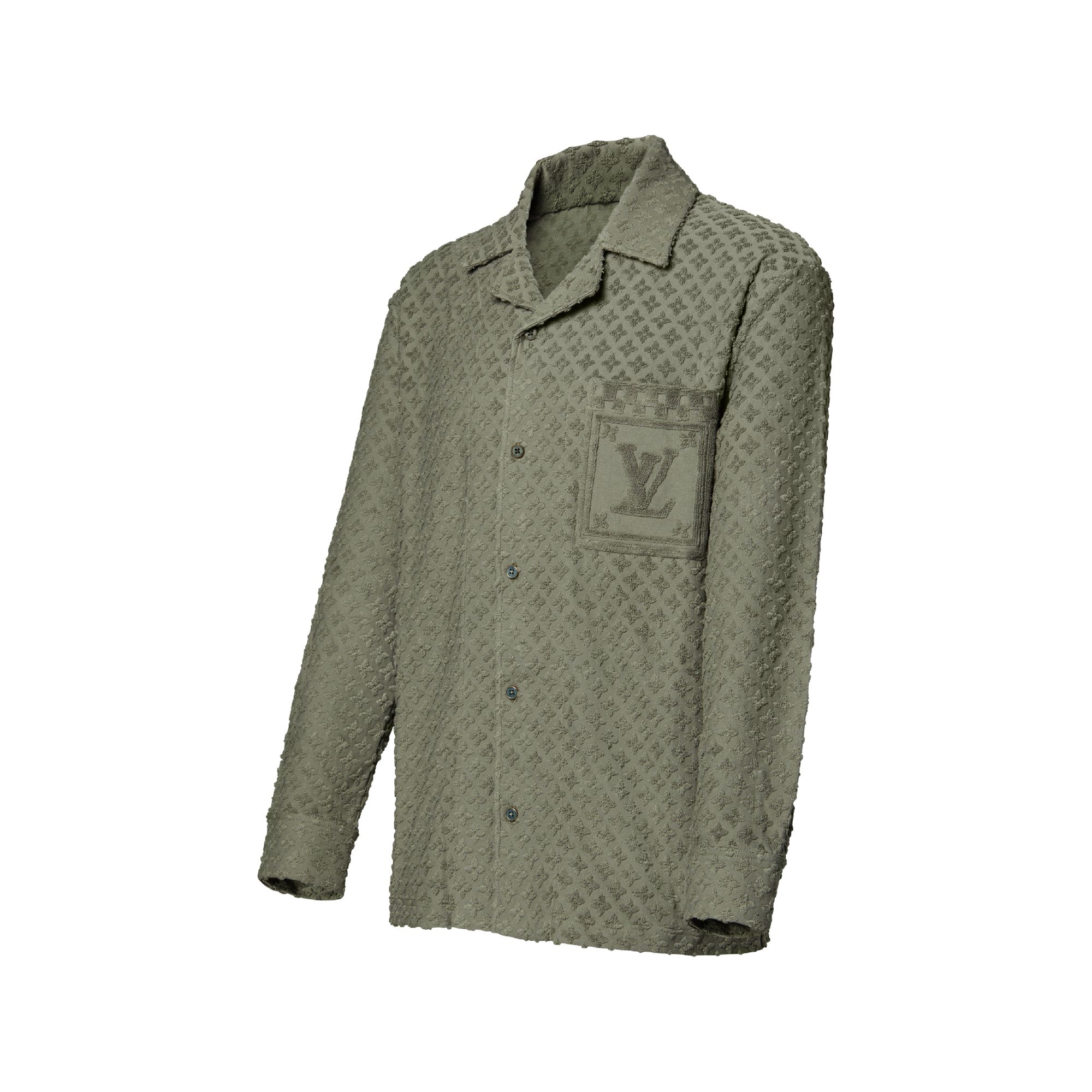 French Terry Jacquard Overshirt - Ready-to-Wear | LOUIS VUITTON
